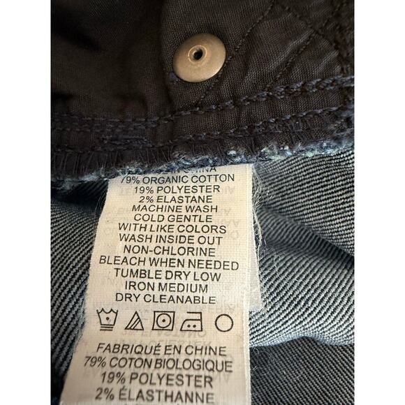 prAna Jada Jeans Women’s Sz 14/32 Mid Rise Boot Cut Dark Wash Blue Denim 1965631 - Picture 6 of 8